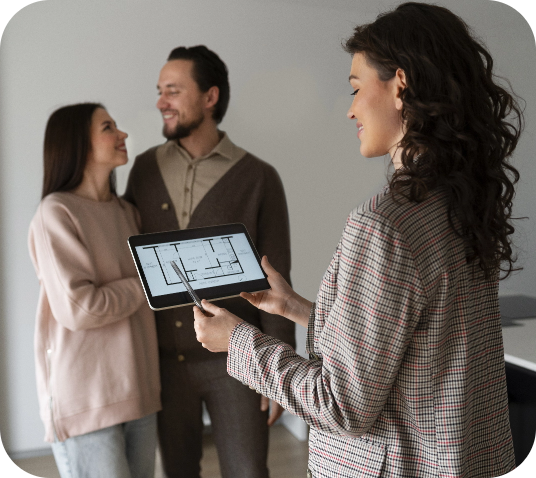 medium-shot-real-estate-agent-showing-house